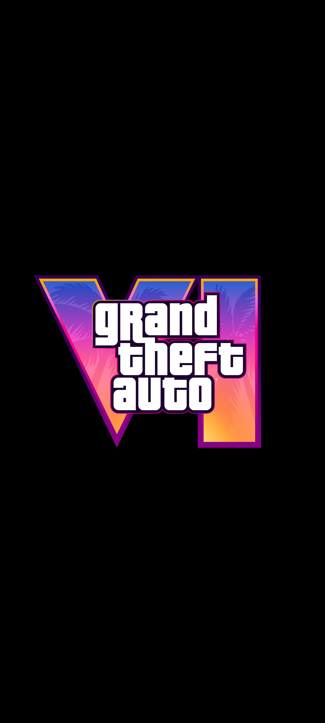 《GTA6》LOGO标志高清手机壁纸