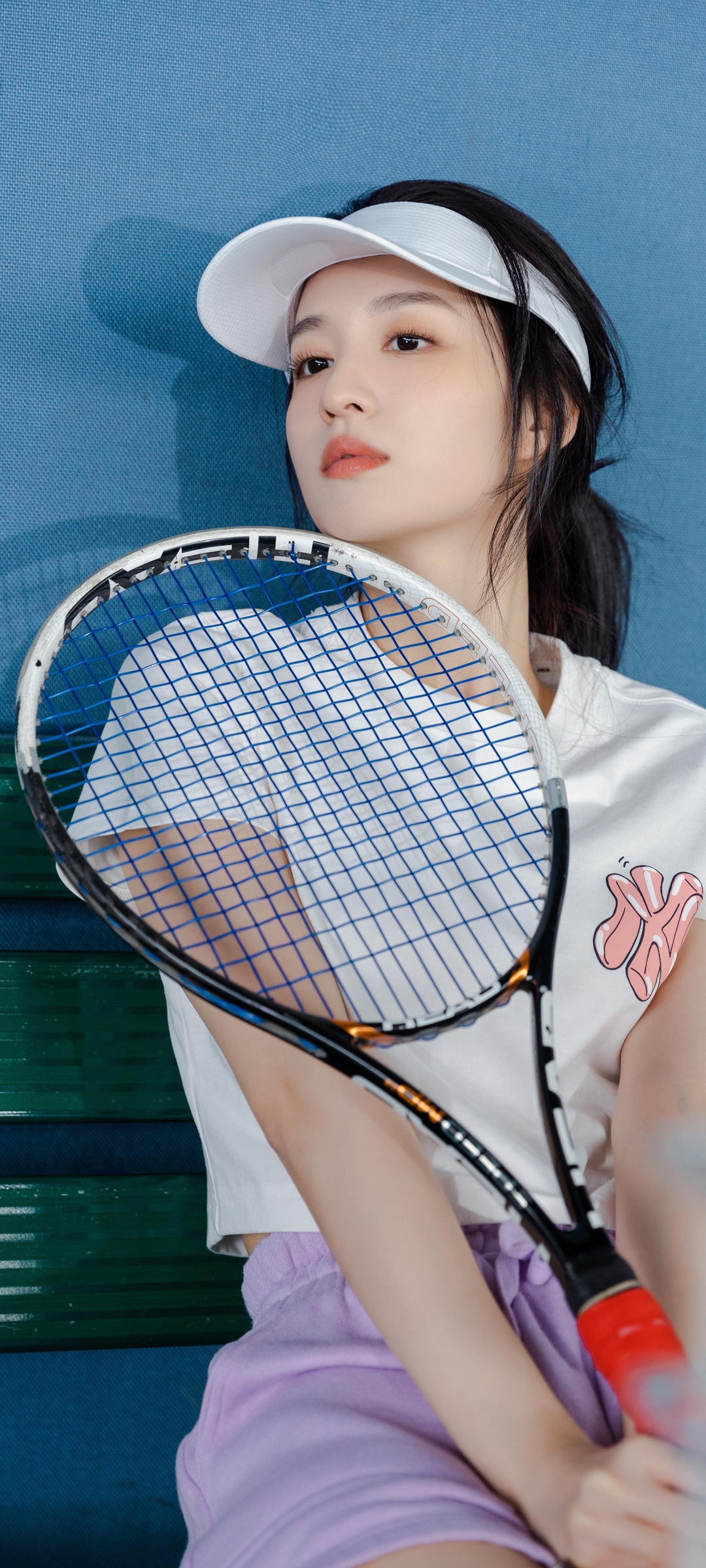 可爱网球美女王楚然高清手机壁纸
