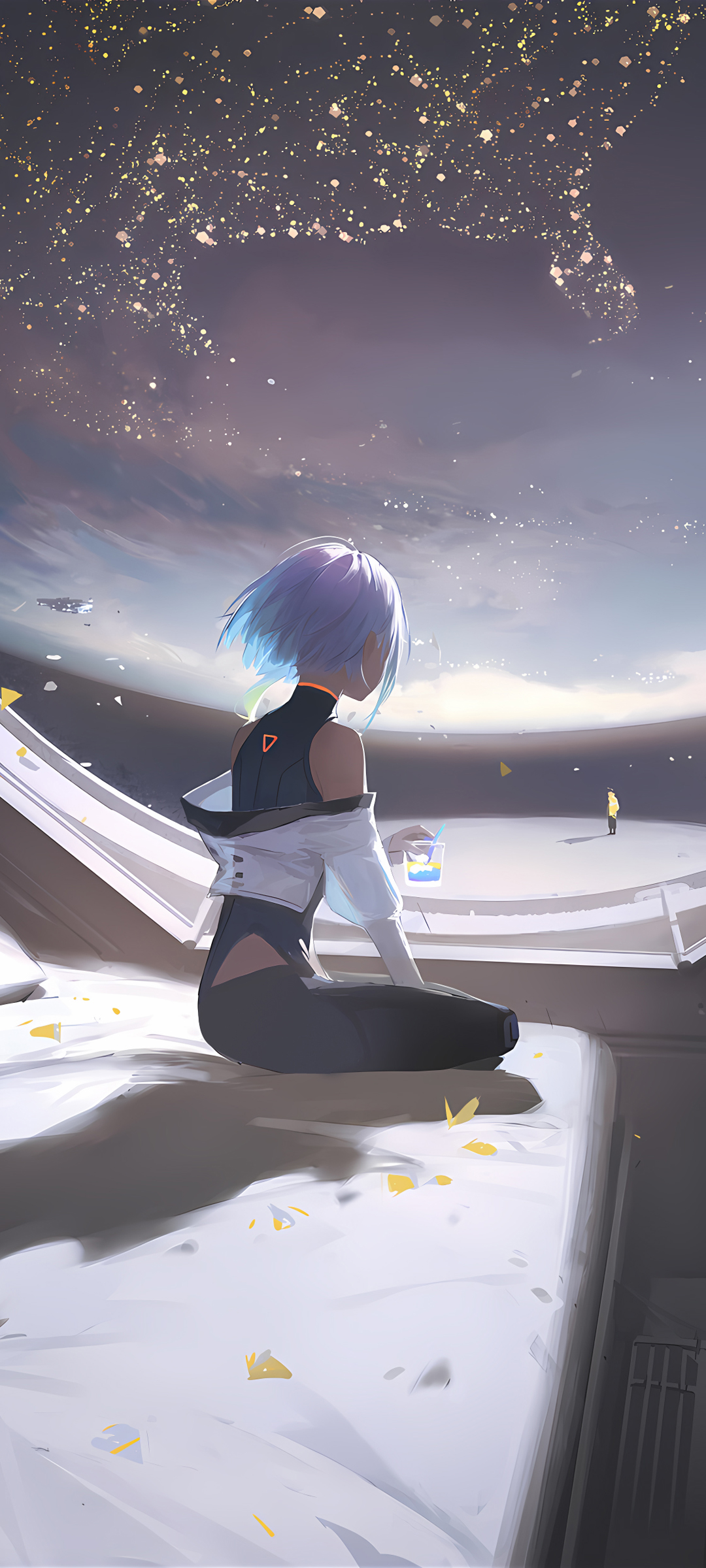 赛博朋克：边缘行者 Cyberpunk: Edgerunners 船舱 女孩 高清 高清手机壁纸