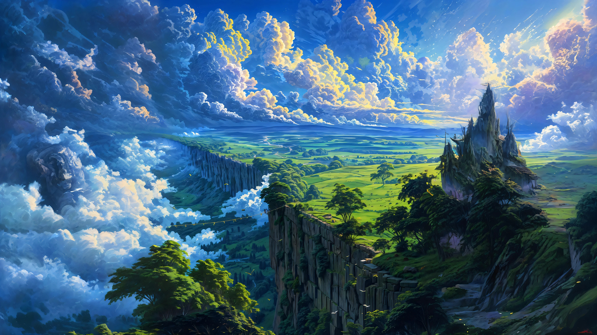 云和山风景电脑高清壁纸