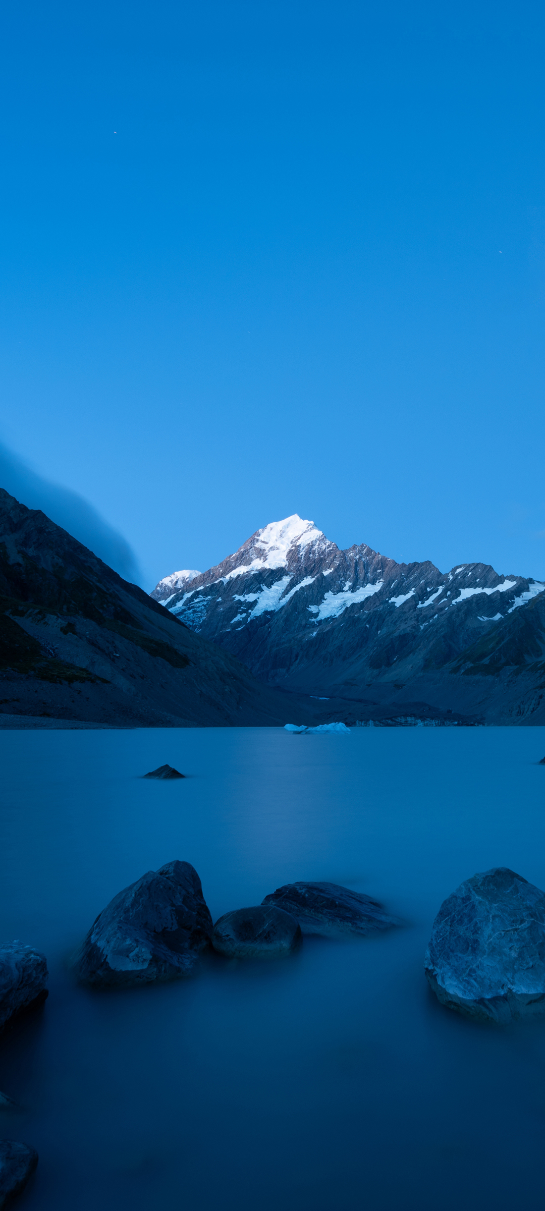 雪山 高山 湖 高清手机风景壁纸
