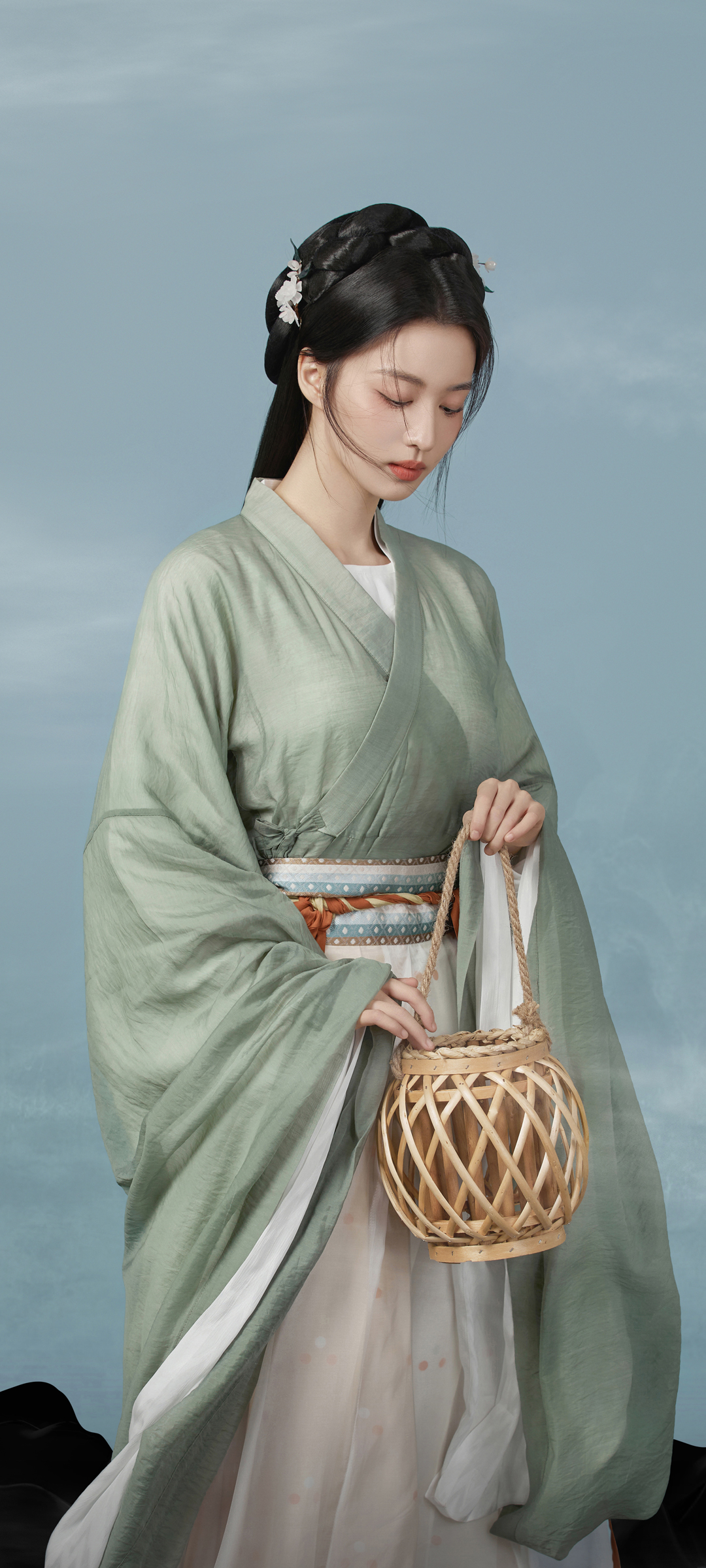 漂亮古装美女王楚然高清手机壁纸桌面图片