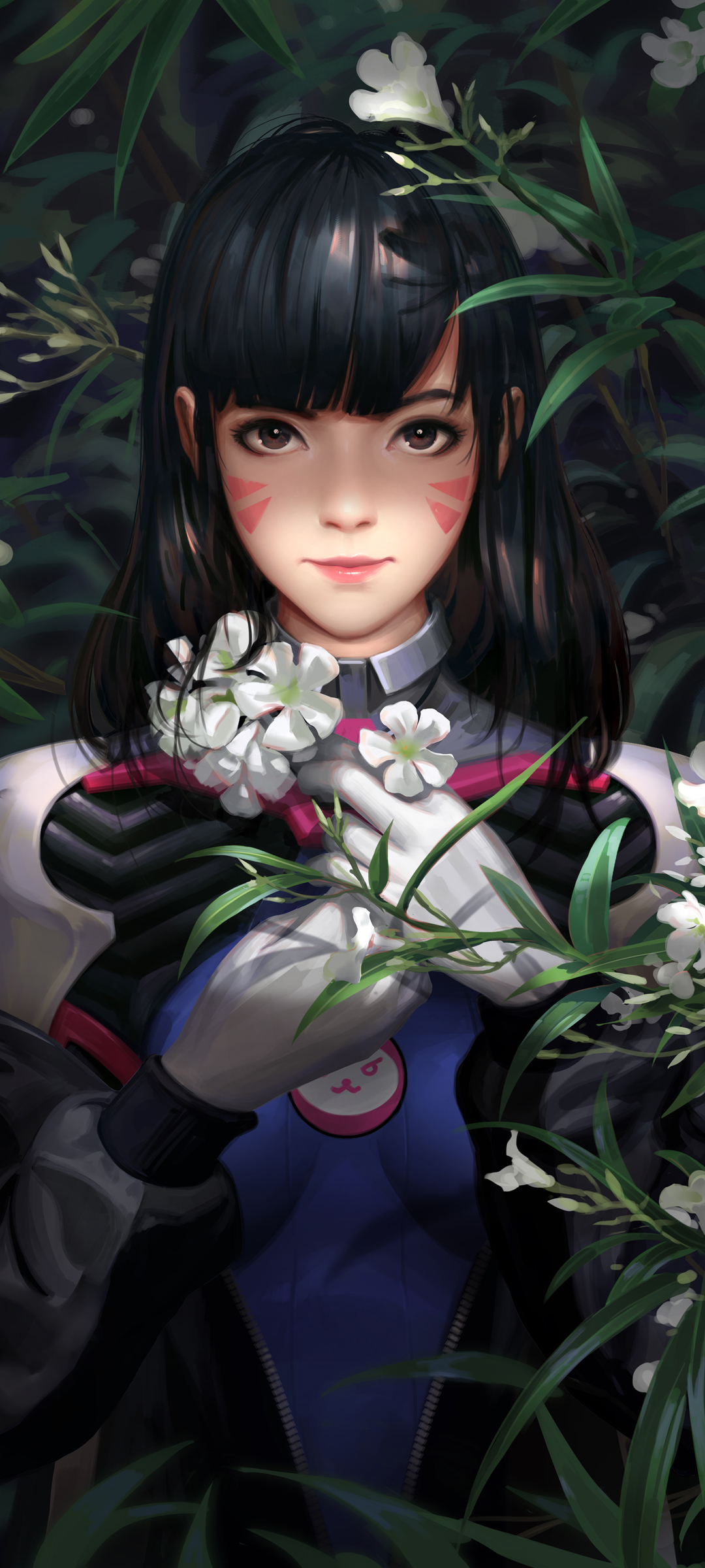 dva花丛美女宋哈娜精选高清手机壁纸