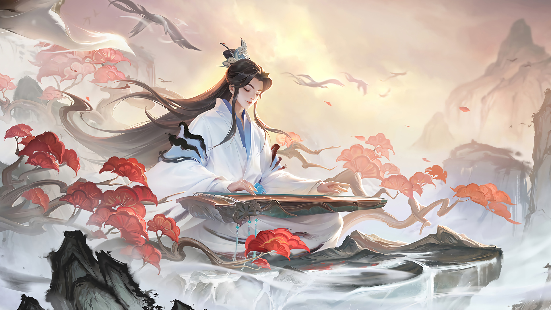 王者荣耀庄周高山流水精选高清壁纸