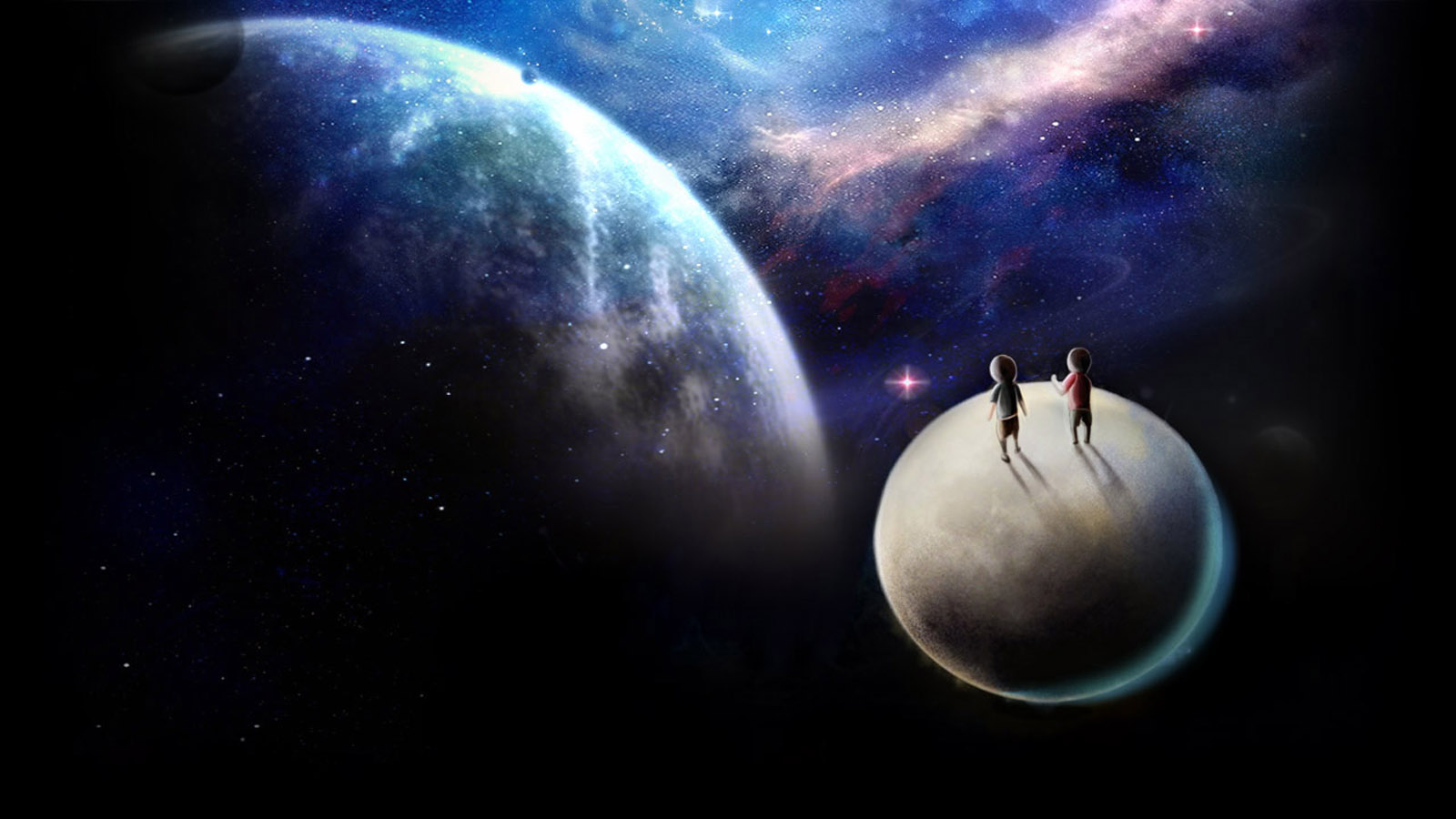 流星电脑桌面背景
