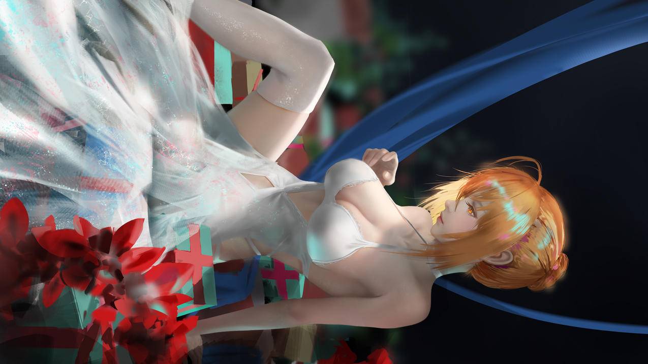 fate系列 saber 亚瑟王4k动漫美女高清壁纸3840x2160