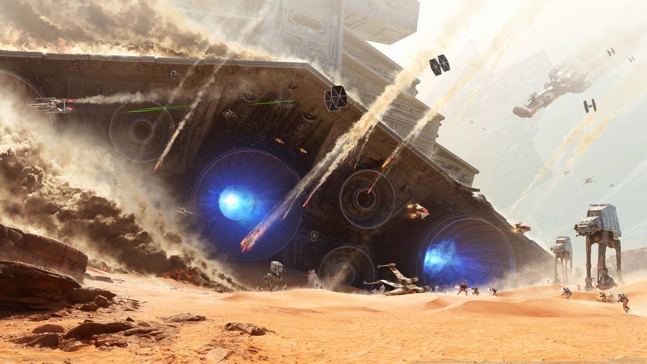 《星球大战 前线 Star Wars Battlefront》4K游戏精选高清壁纸