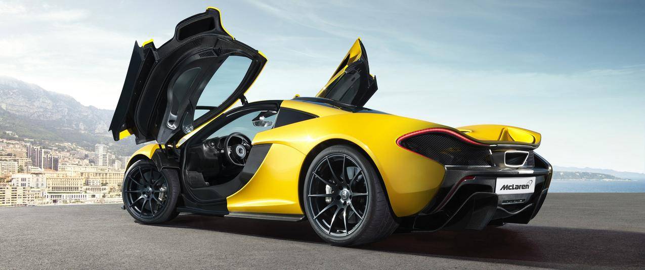 mclarenp1带鱼屏高清壁纸