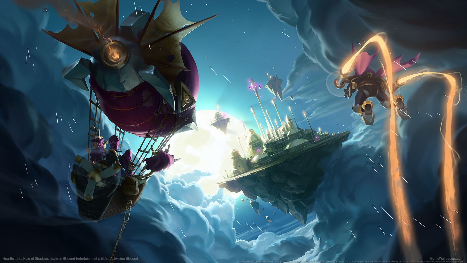 《Hearthstone: Rise of Shadows》2k游戏高清壁纸