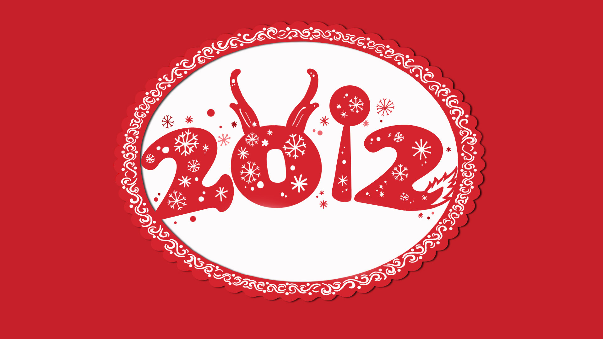 好看2012龙年桌面高清壁纸