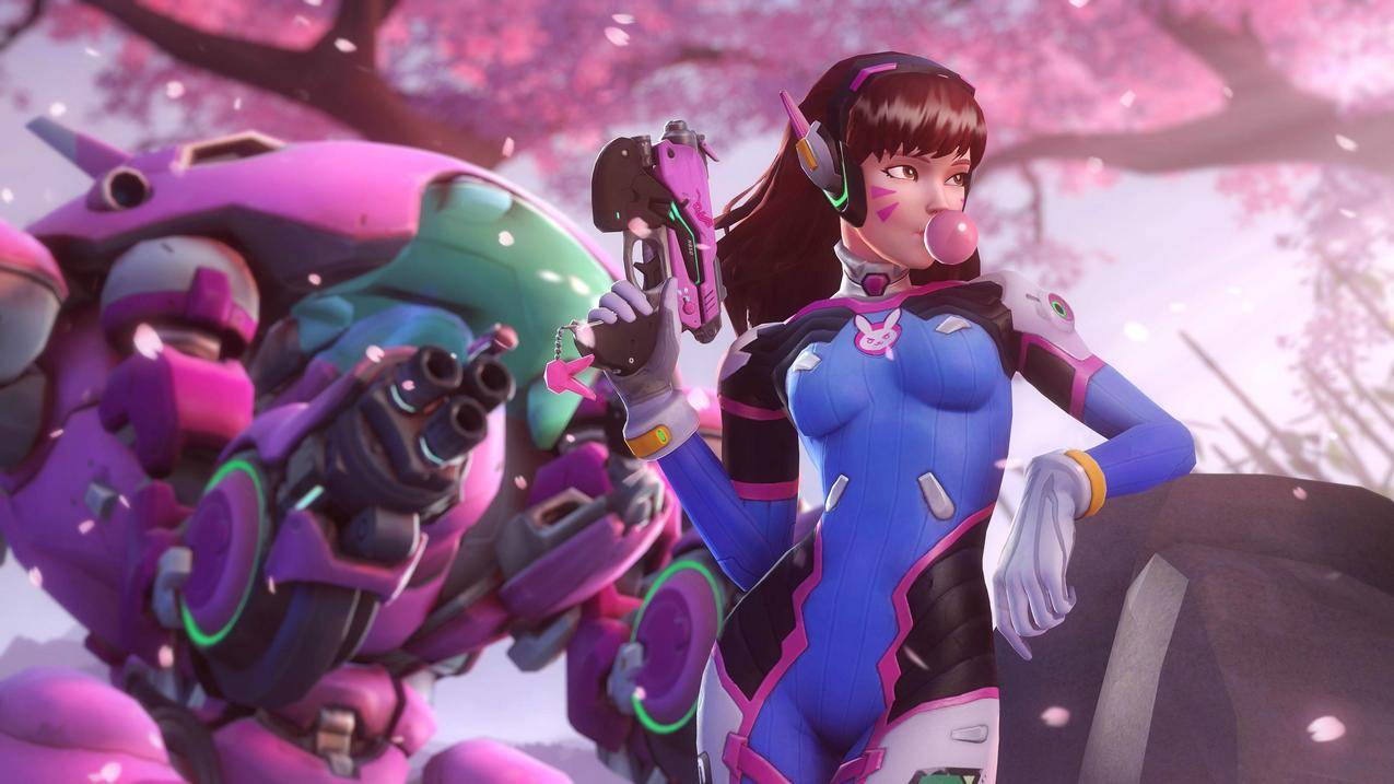 守望先锋dva4k高清壁纸