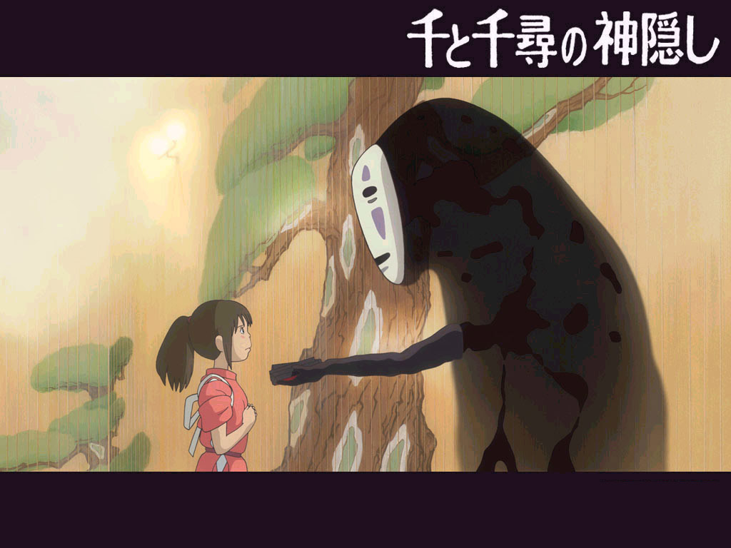 千与千寻之无脸男桌面高清壁纸