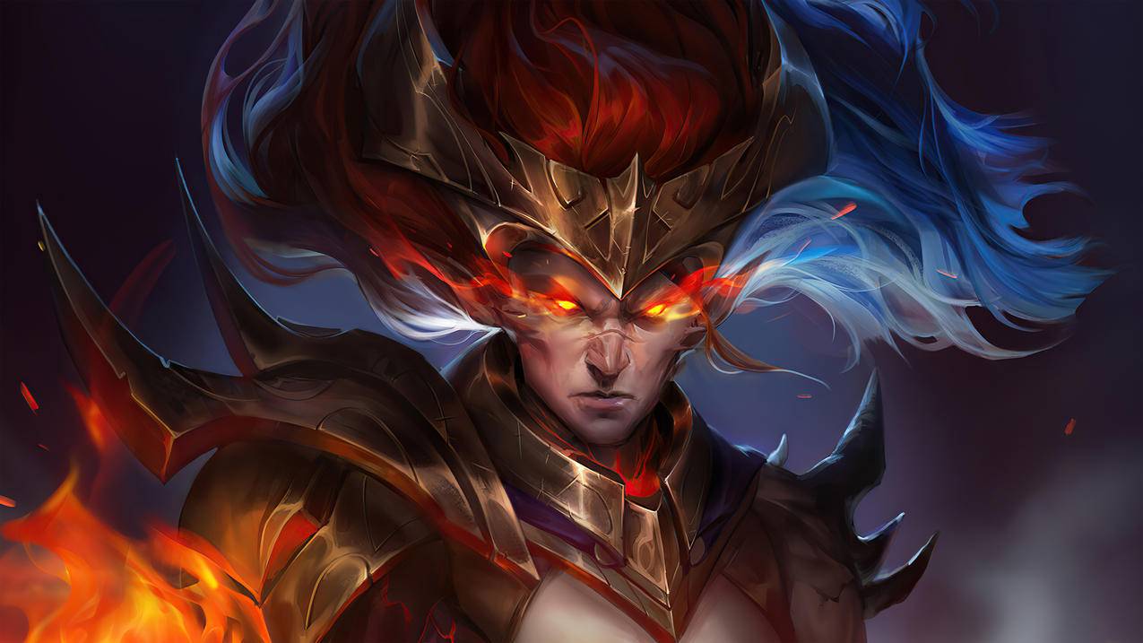 黑暗使者亚索《英雄联盟lol》4K图片高清壁纸