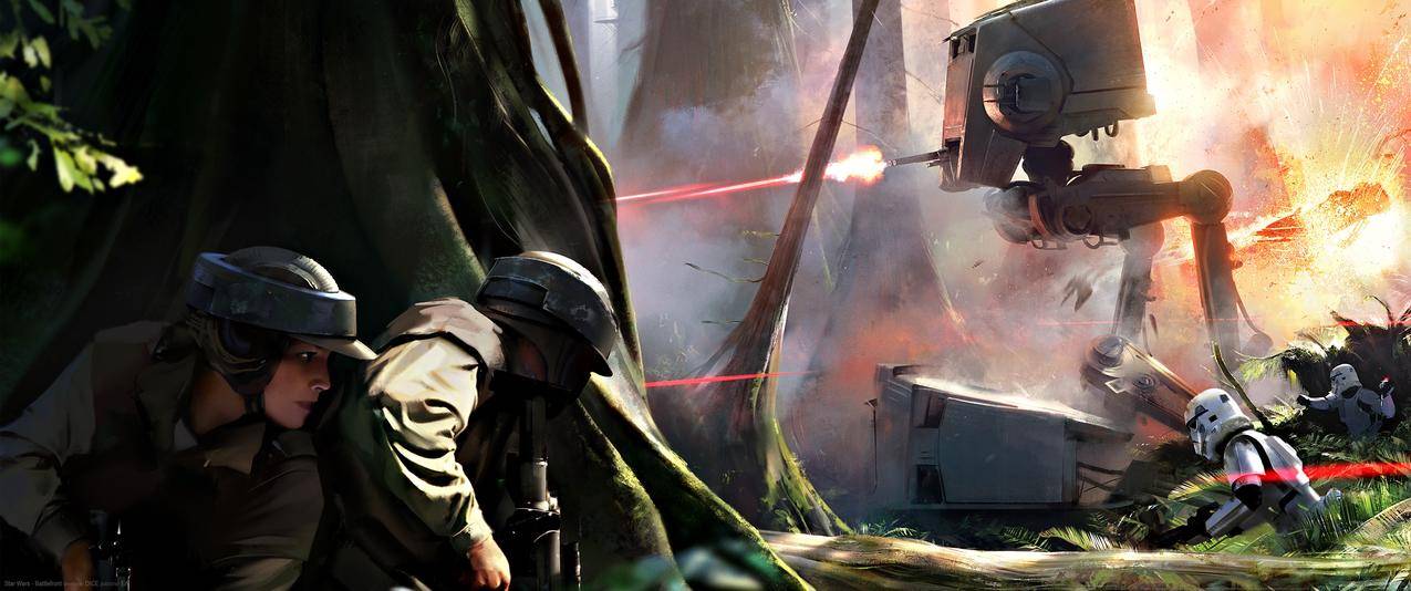 星球大战StarWarsBattlefront带鱼屏高清壁纸