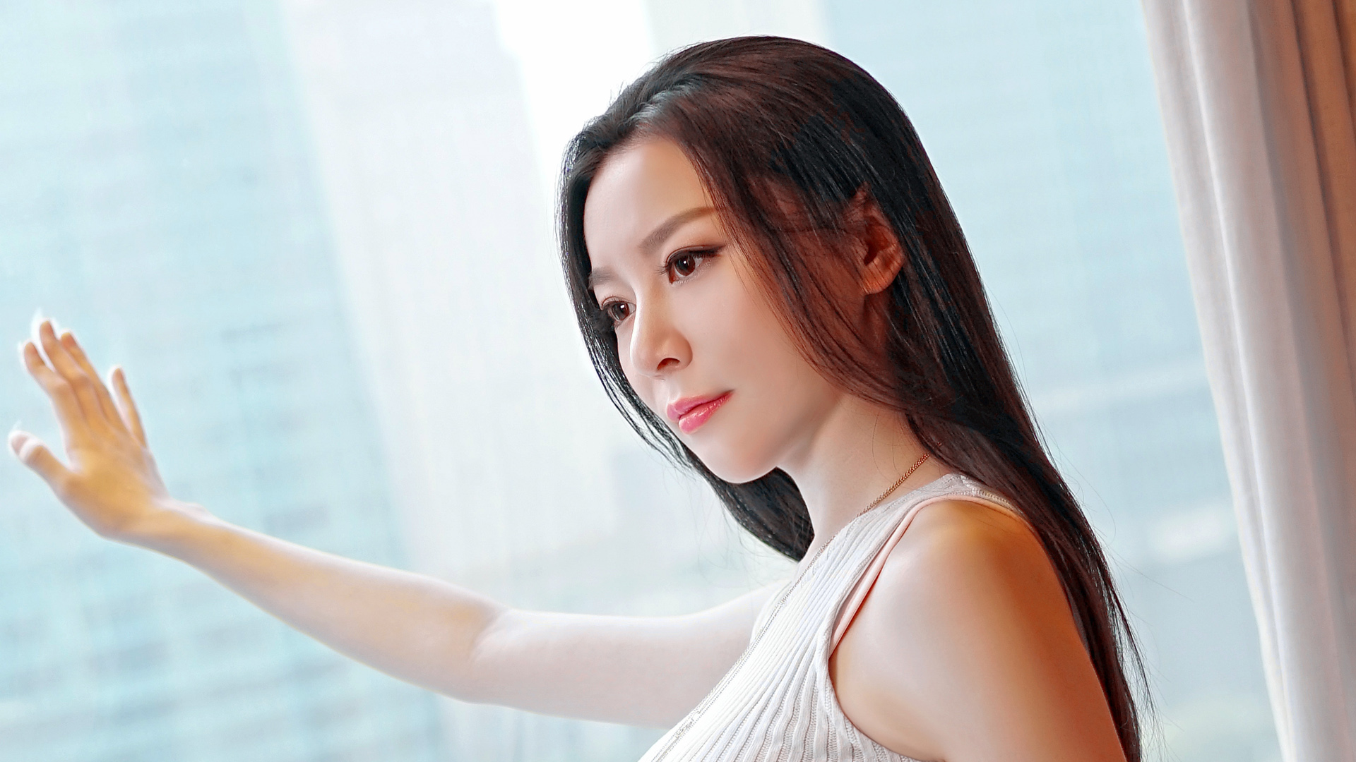 女神慕羽茜电脑桌面高清壁纸