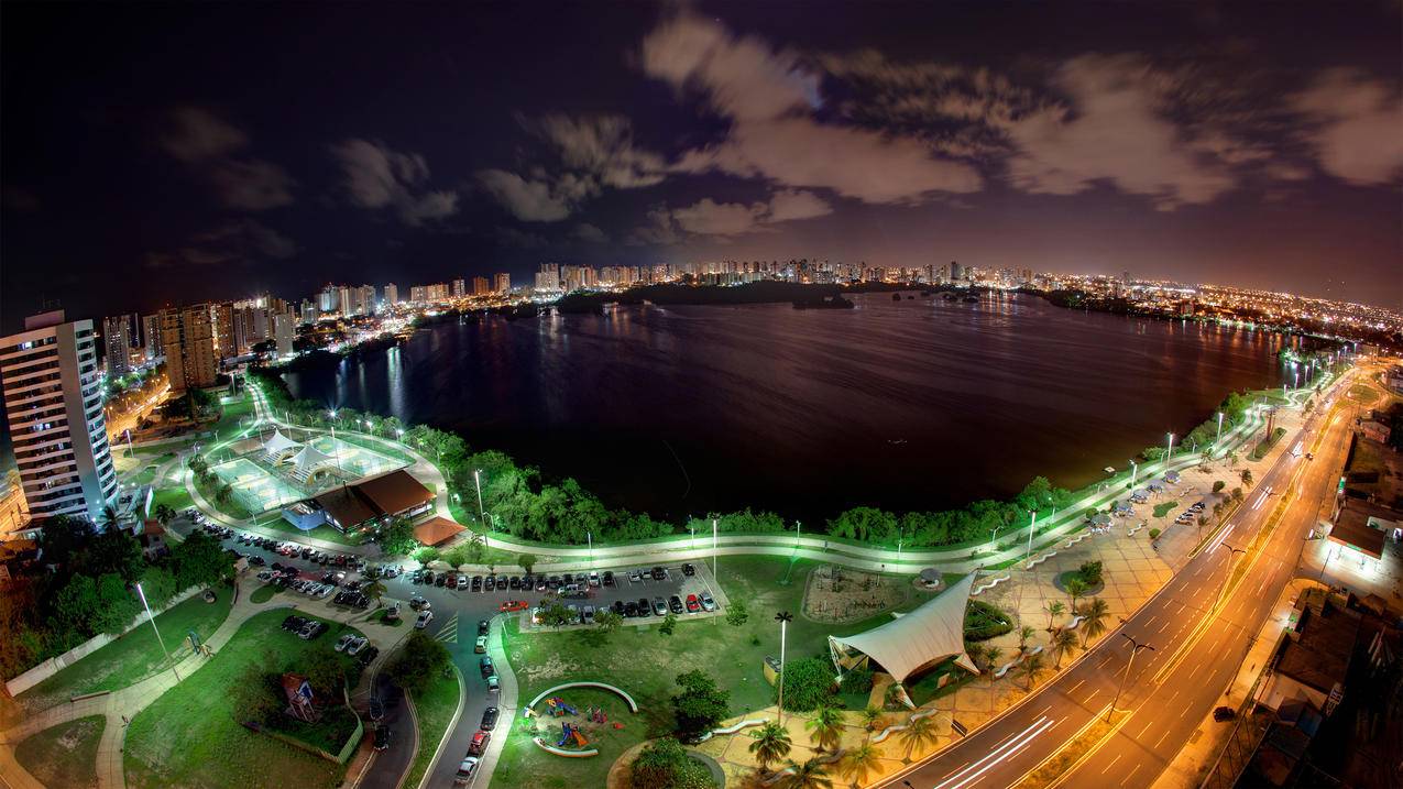 圣路易斯著名的泻湖周围的生态公园 4k风景精选高清壁纸