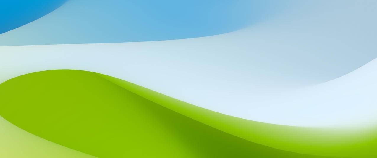 微软windows Bliss 极简主义 简约清新3440x1440带鱼屏高清壁纸