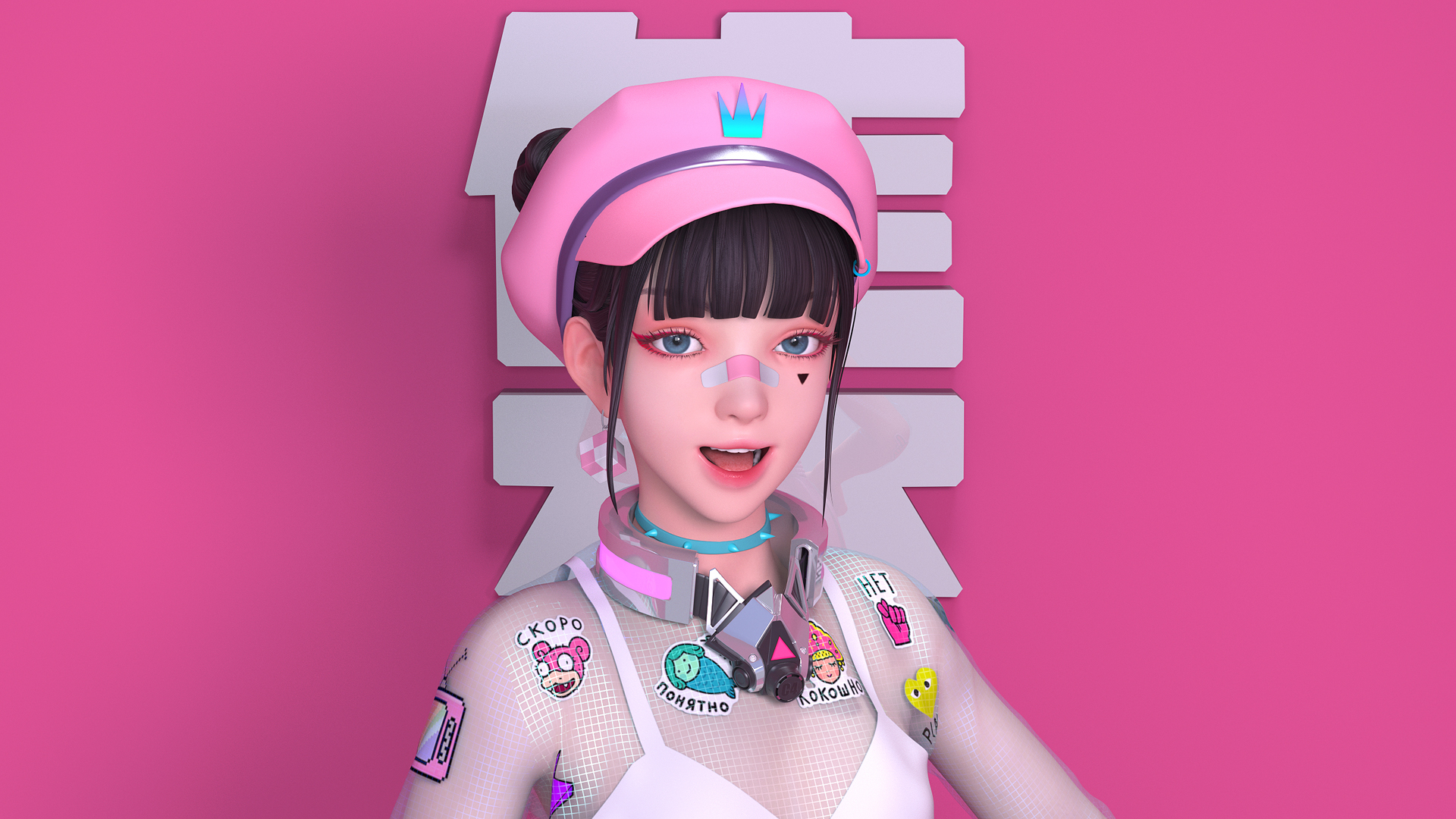 可爱集原美高清壁纸