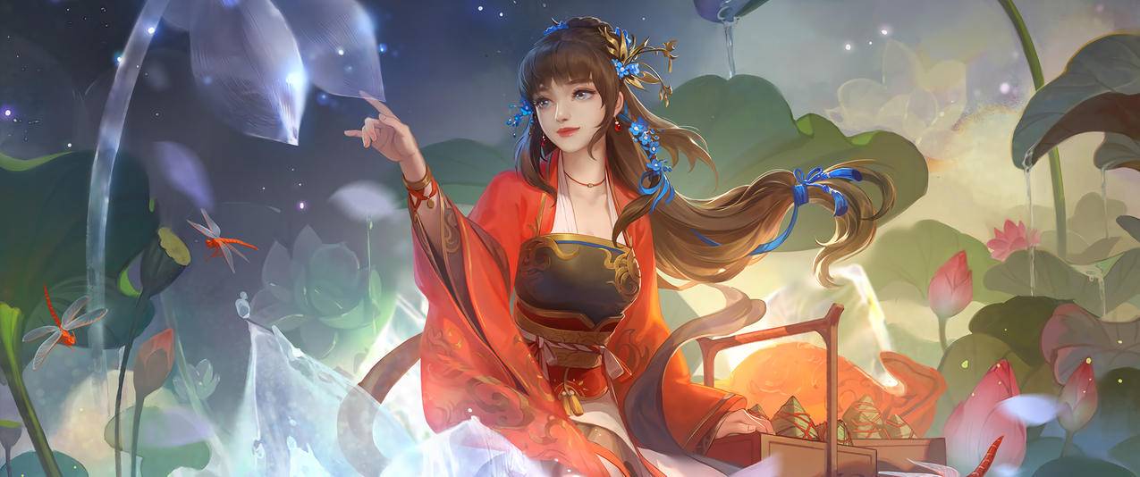 《三国杀》美女高清壁纸3440x1440