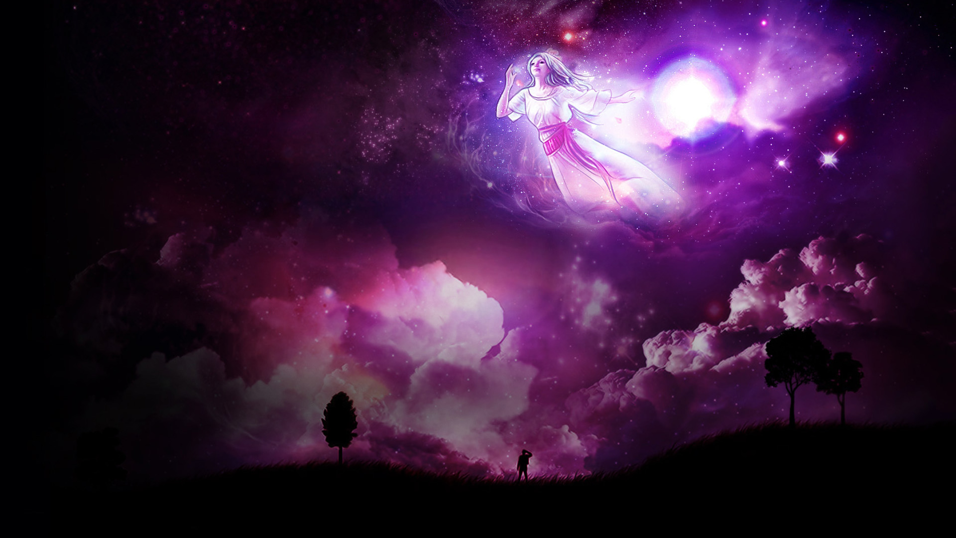 梦幻处女星座桌面高清壁纸