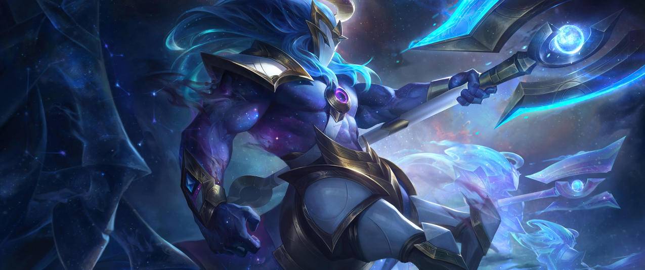 lol英雄联盟 战争之影 人马星神 赫卡里姆3440x1440带鱼屏高清壁纸