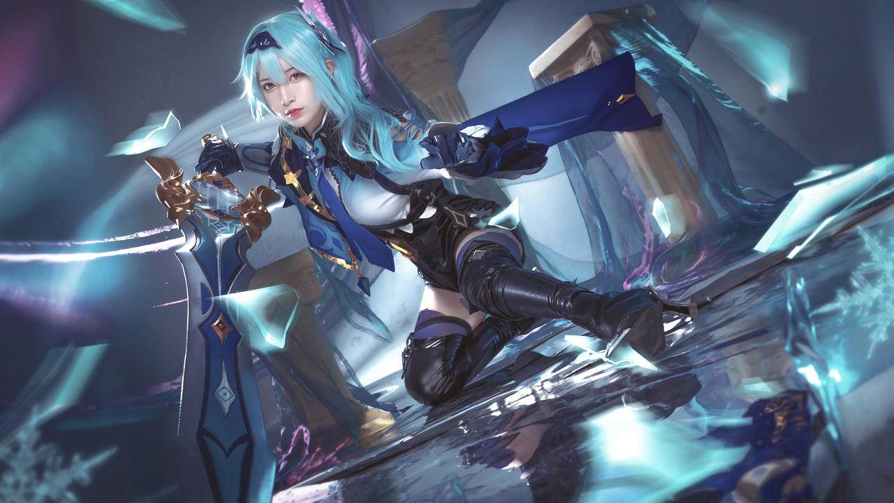cosplay 原神 优�� 美女 4k电脑高清壁纸 4k手机高清壁纸