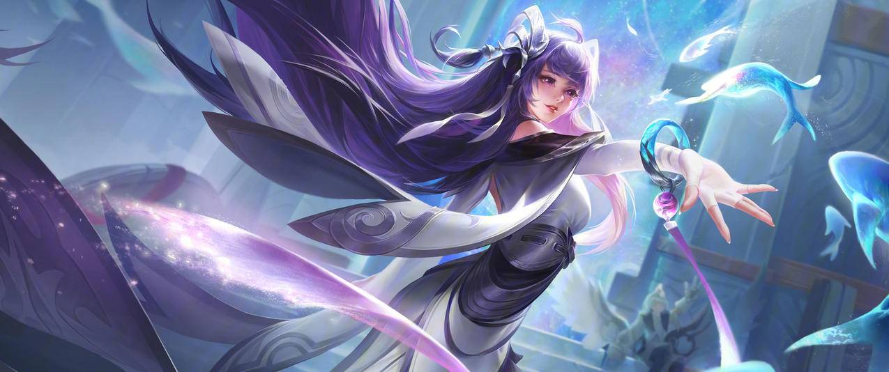 王者荣耀 西施 归虚梦演3440x1440带鱼屏高清壁纸