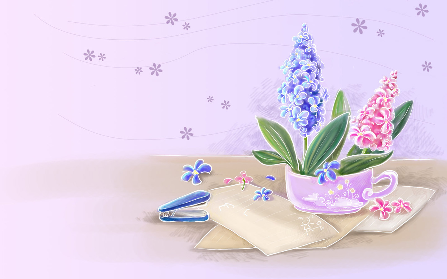 风信子花高清壁纸