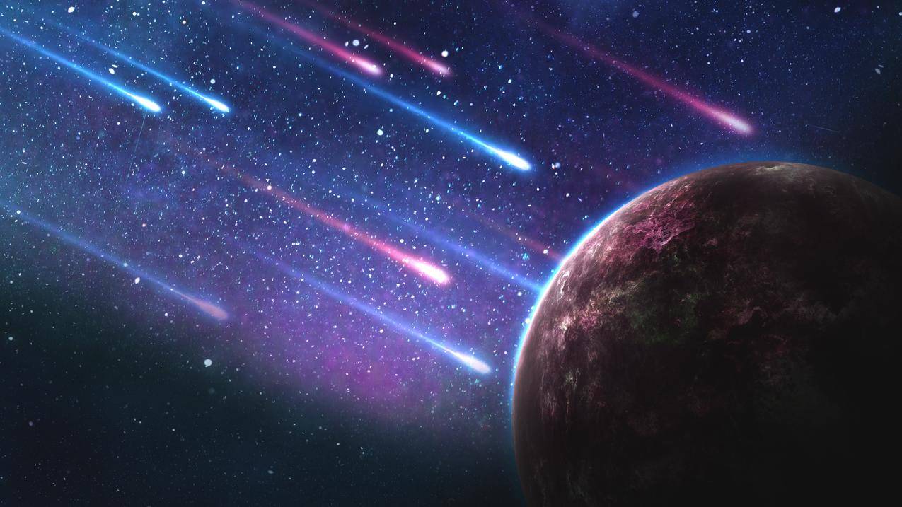 空间星系行星宇宙小行星彗星4k高清壁纸