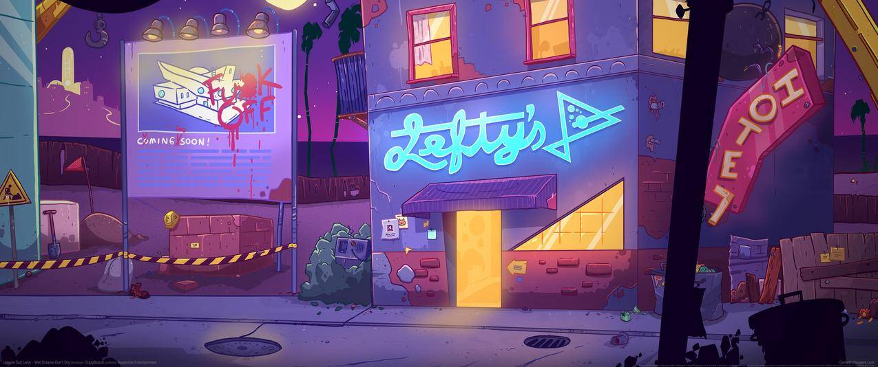 LeisureSuitLarryWetDreamsDontDry游戏3440x1440带鱼屏高清壁纸