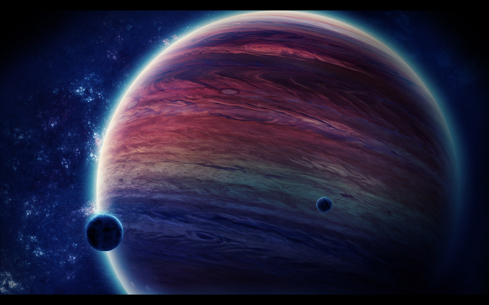 宇宙星球电脑桌面高清壁纸