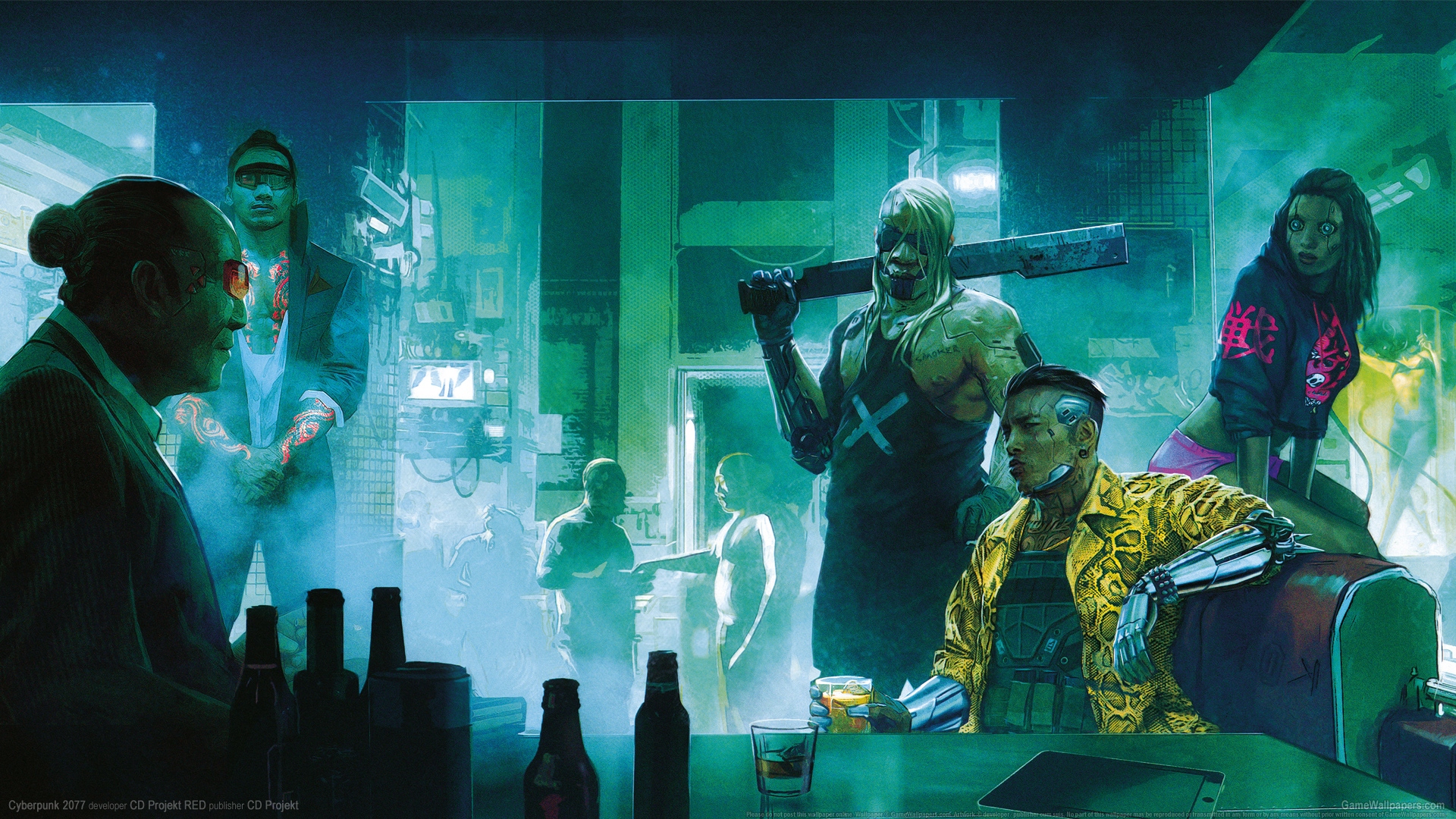 赛博朋克2077 Cyberpunk 2077游戏高清壁纸