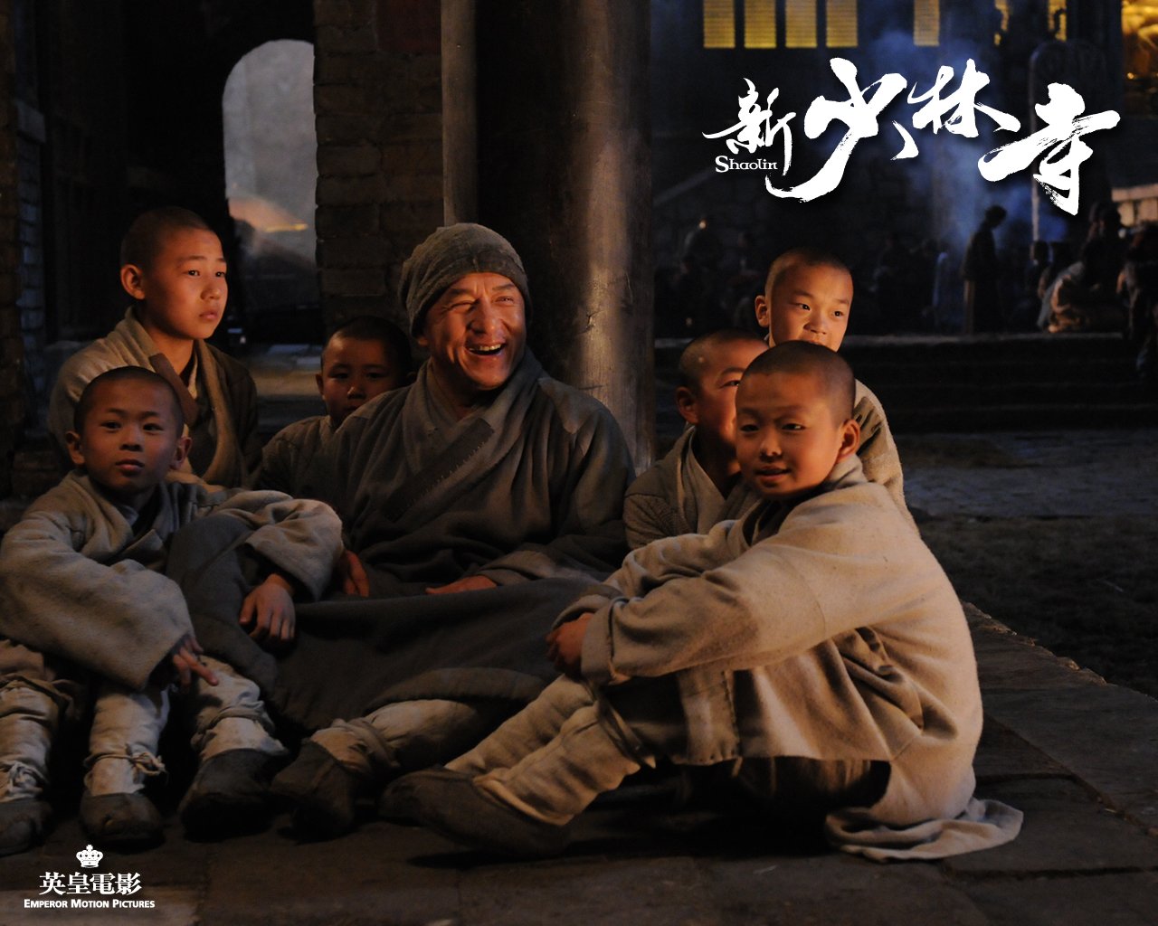 新少林寺电影海报高清壁纸