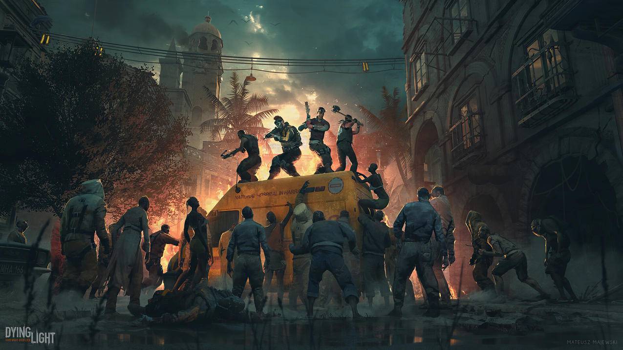 《消逝的光芒 Dying Light》4k游戏高清壁纸3840x2160