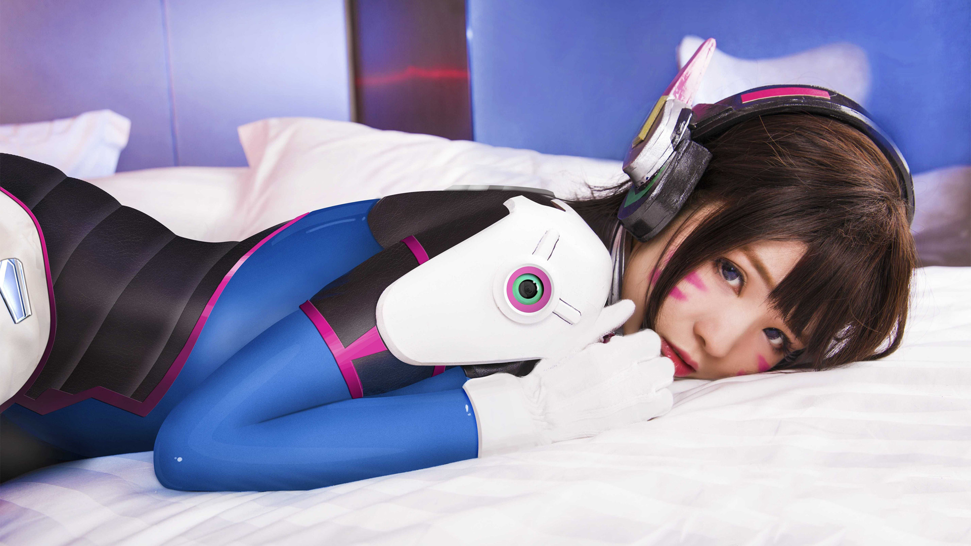 dva,美丽的眼睛,漂亮的脸美女高清壁纸