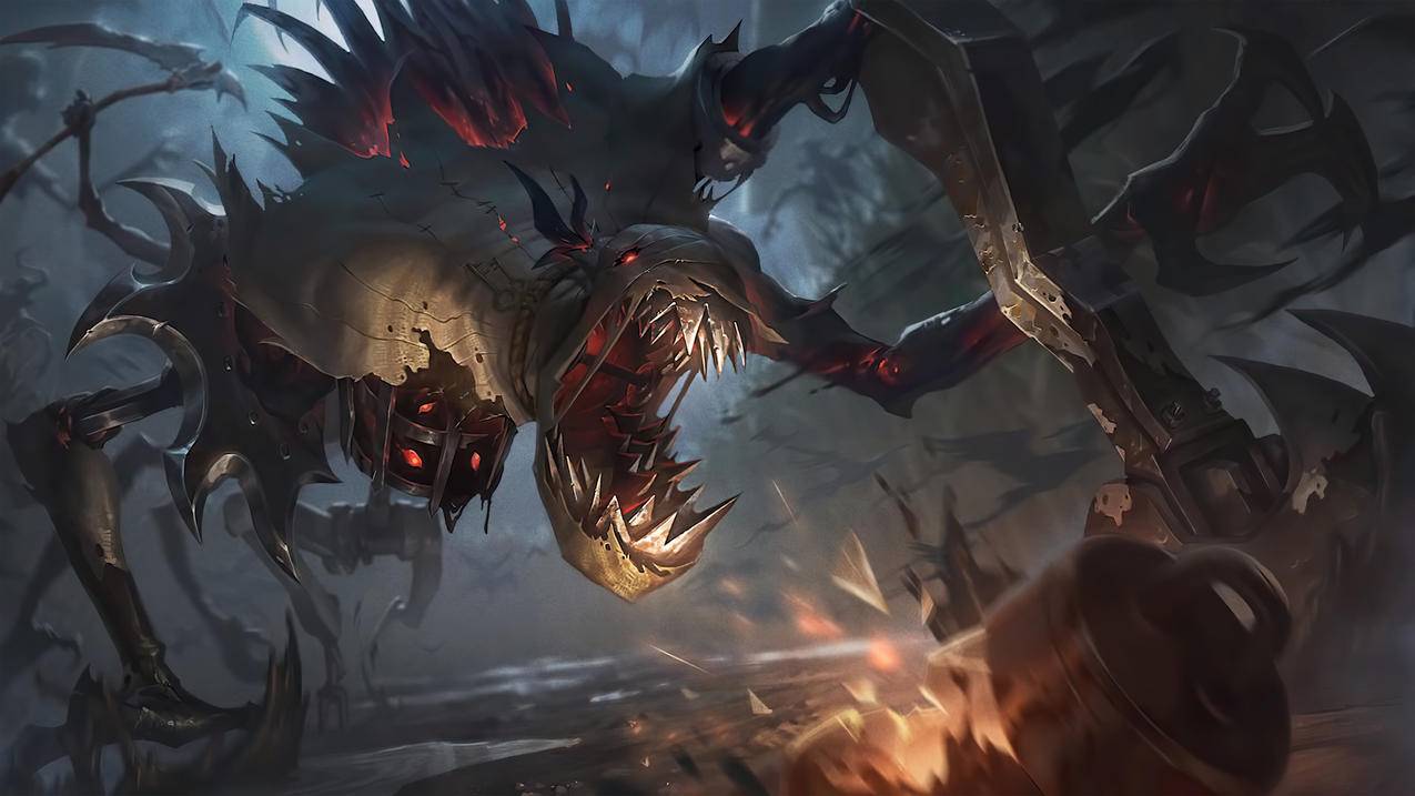 《英雄联盟LOL 上古恐惧 费德提克》4K游戏精选高清壁纸