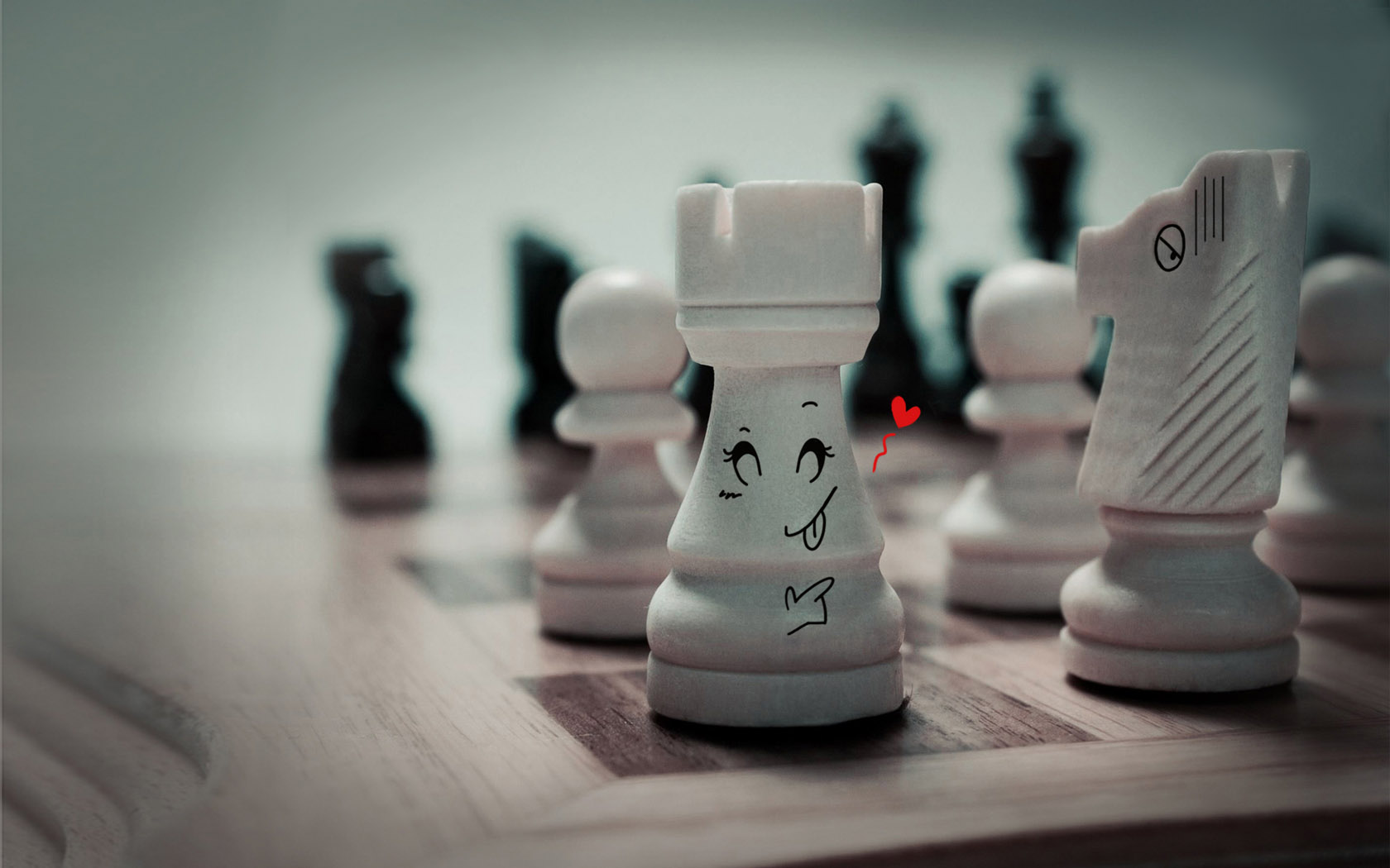 可爱象棋桌面高清壁纸