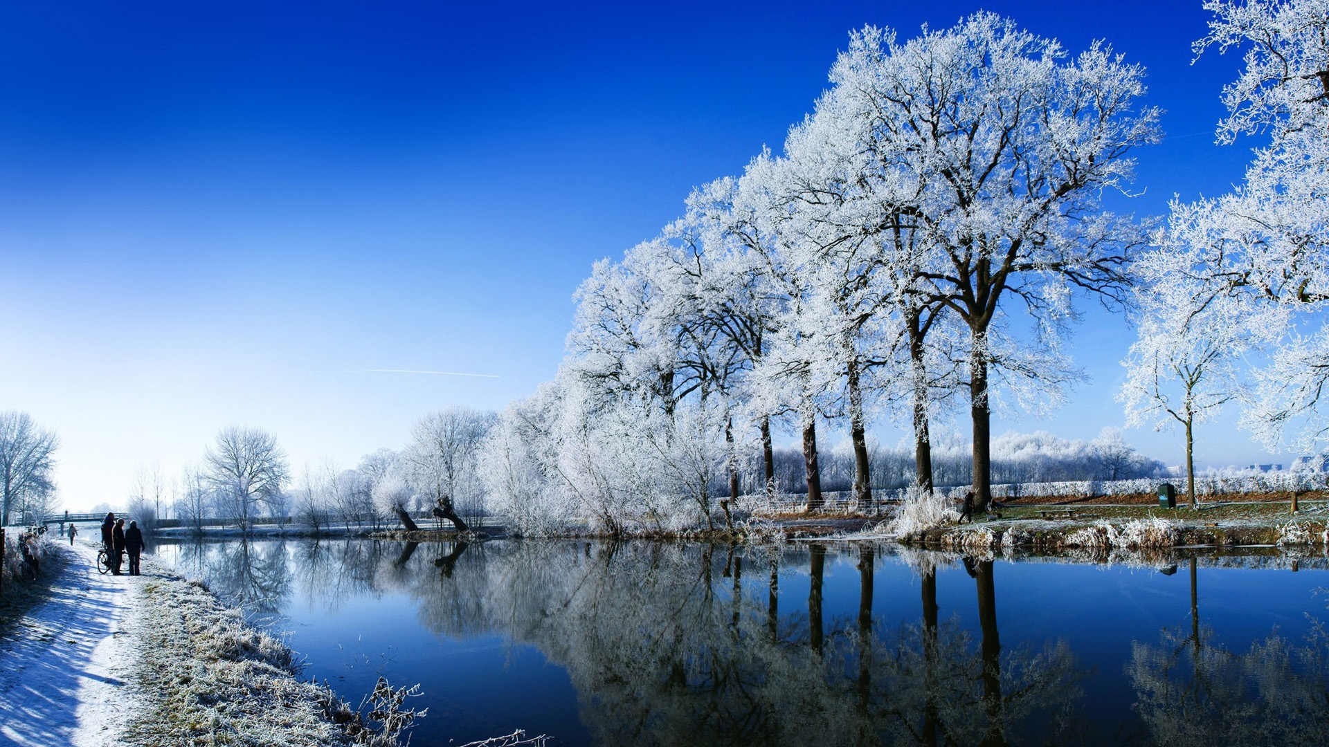 自然风景,冰天雪地,冰雪世界,雪景高清壁纸