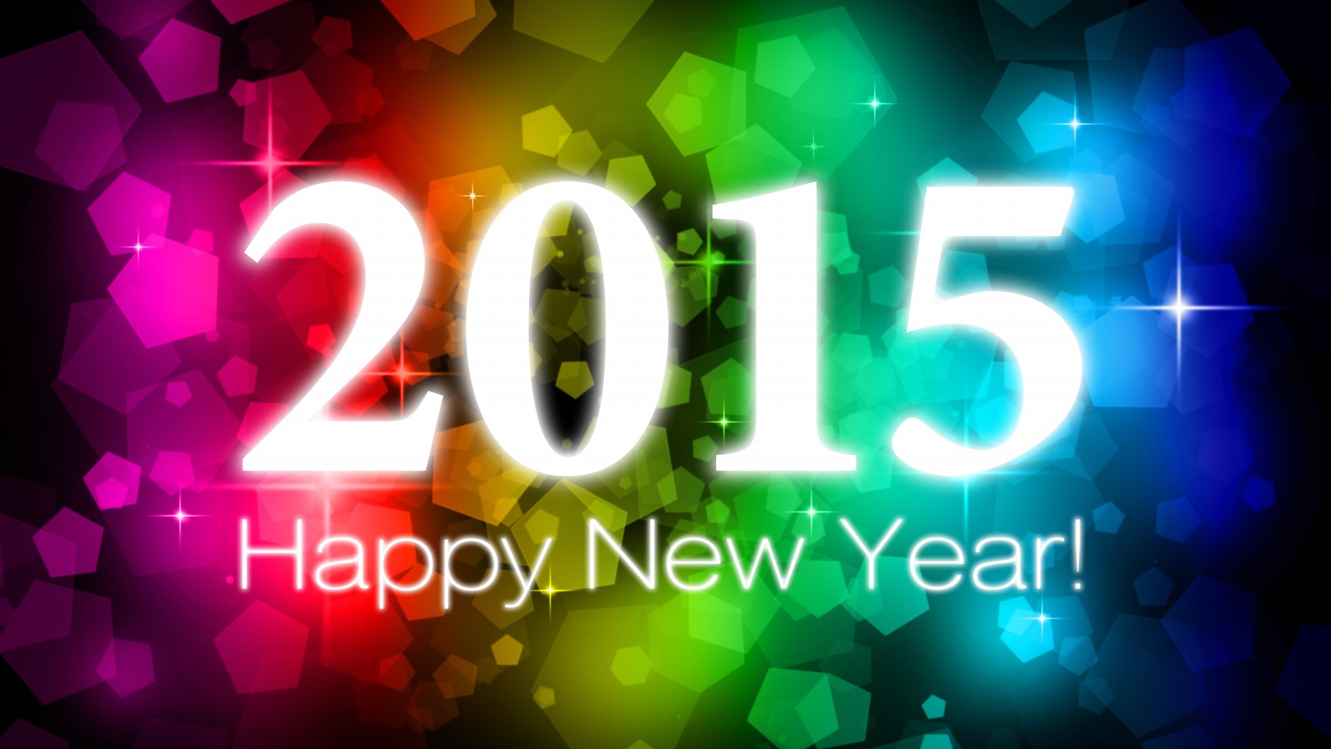 新年快乐,2015年的图片,2015年绚丽多彩精美桌面高清壁纸