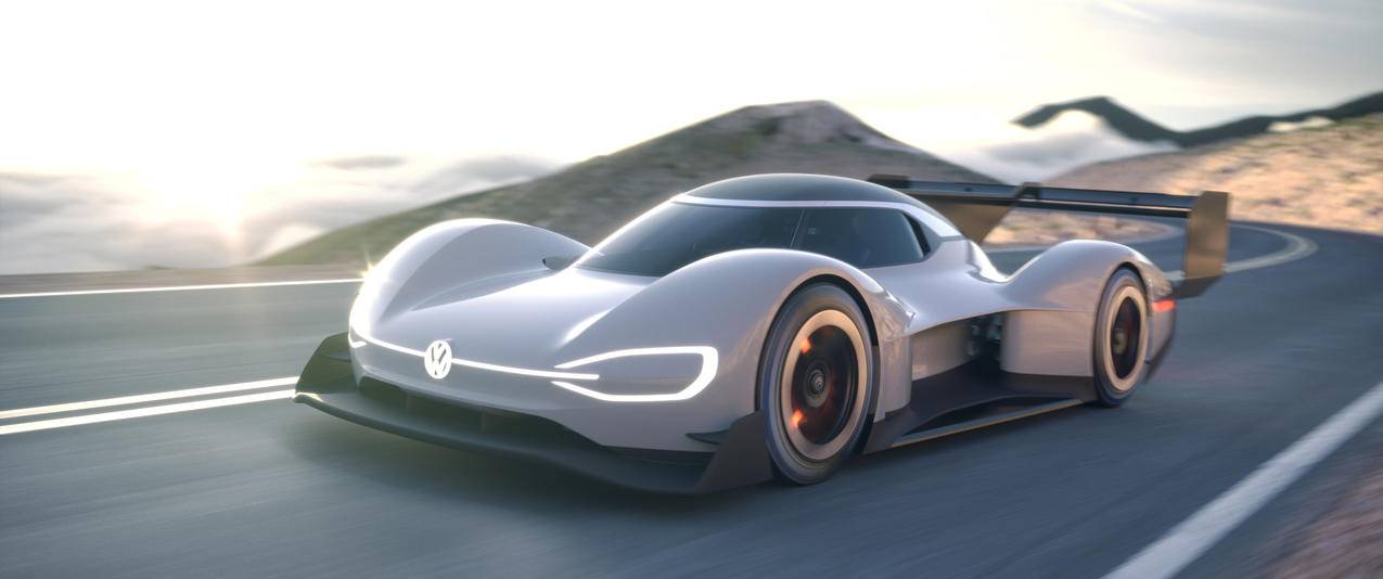 大众赛车VolkswagenIDRPikesPeak带鱼屏高清壁纸