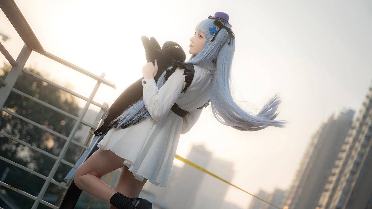 cosplay 初空姬 美女 4k电脑高清壁纸