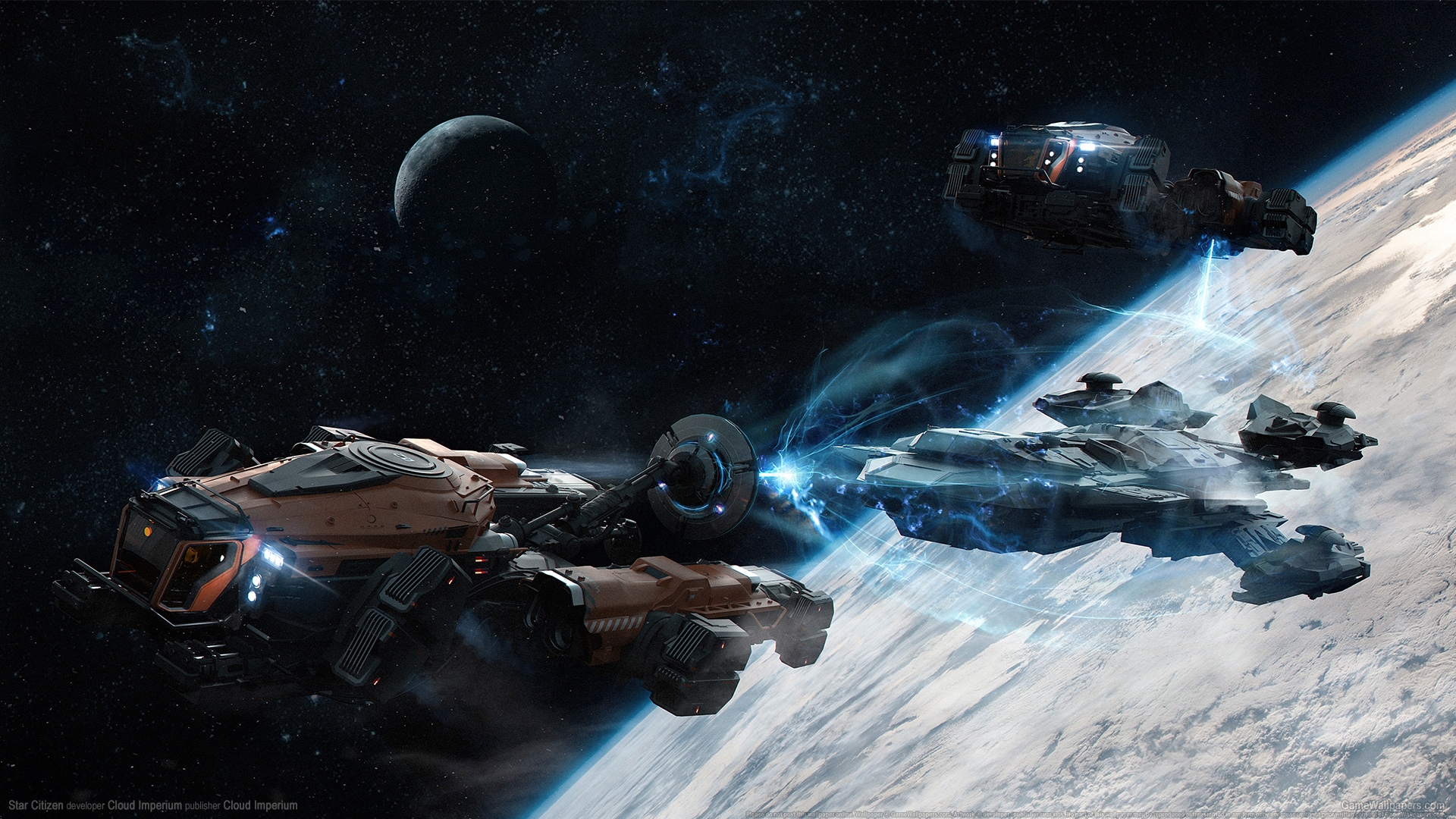 星际公民Star Citizen 太空飞船2k高清壁纸
