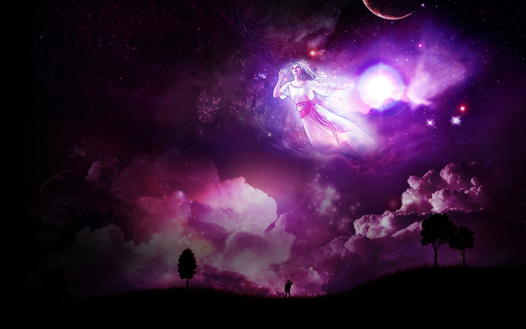 梦幻处女座桌面背景