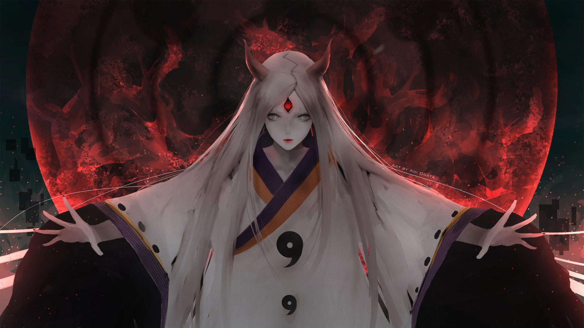 月亮女神动漫高清壁纸