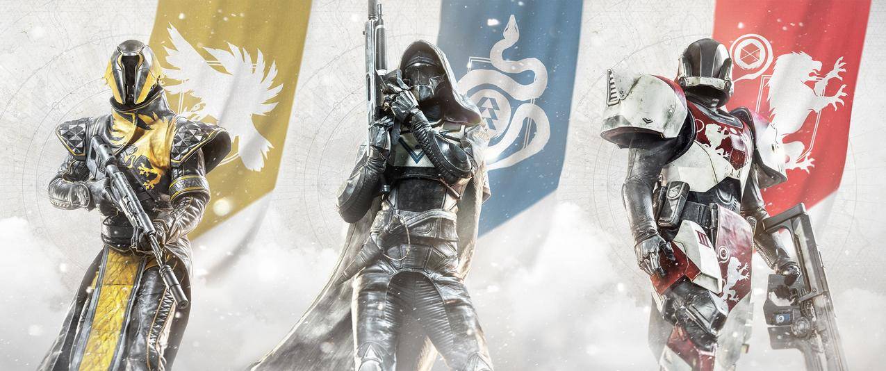 Destiny2Guardians命运2游戏带鱼屏高清壁纸