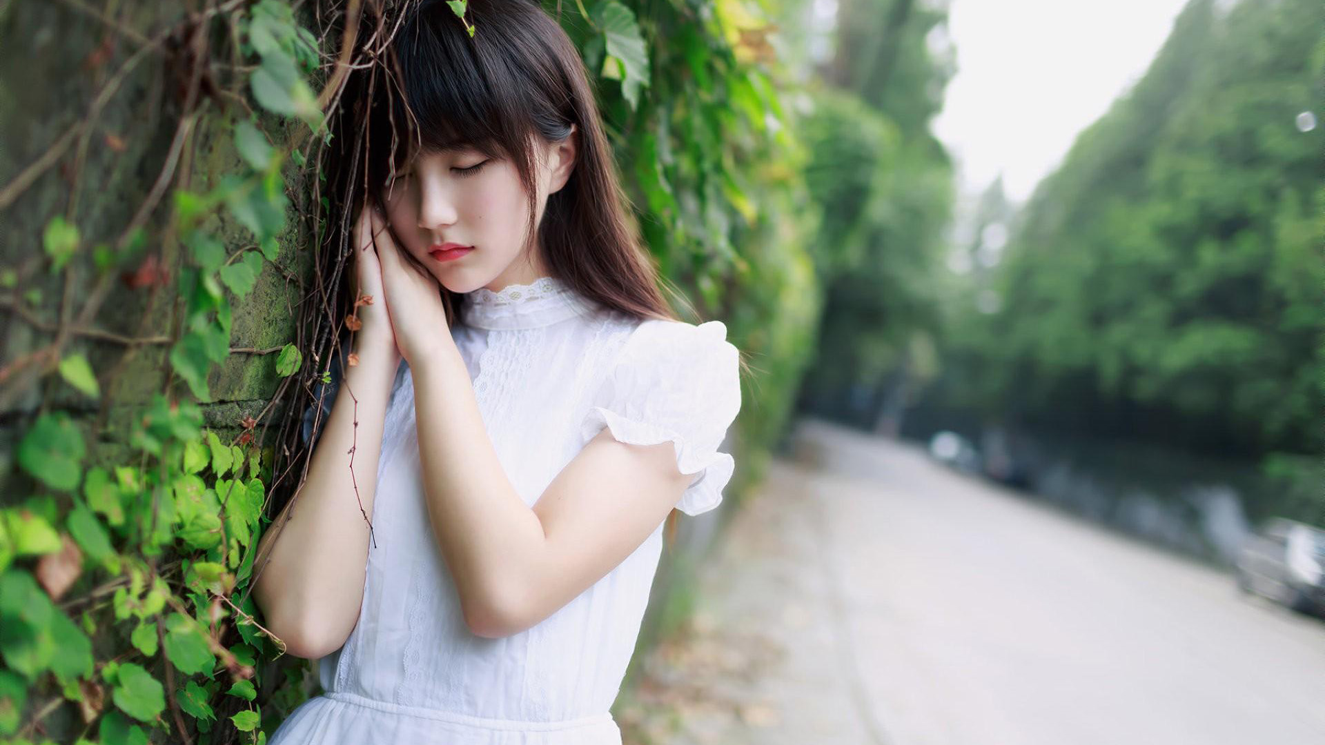 清纯,知性,自然,美女,唯美图片,高清壁纸