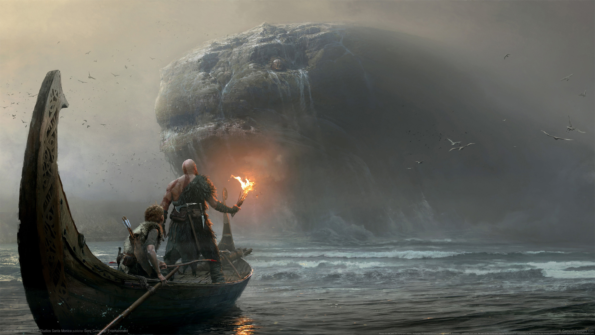 《战神God of War 2017》2k电脑高清壁纸