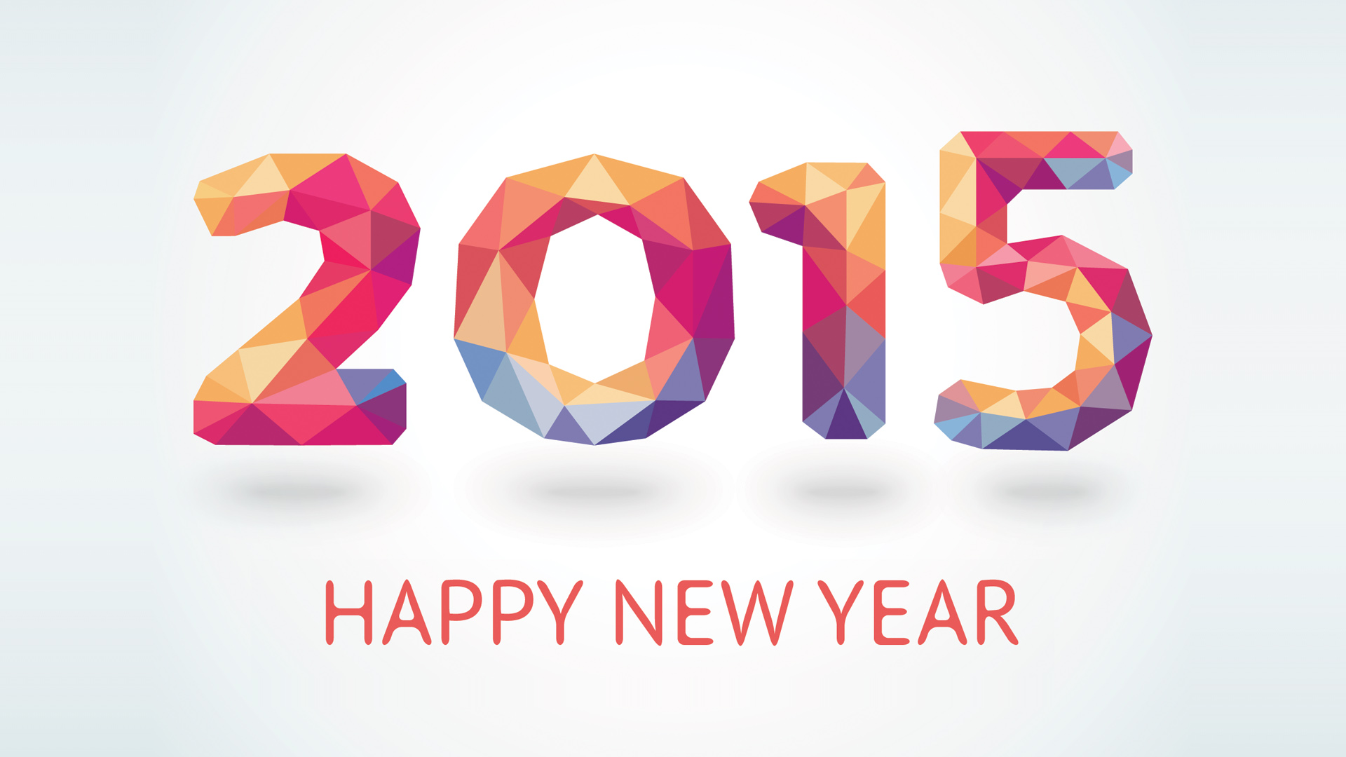 2015新年快乐,happy new year,羊年,2015数字,简约,设计高清壁纸