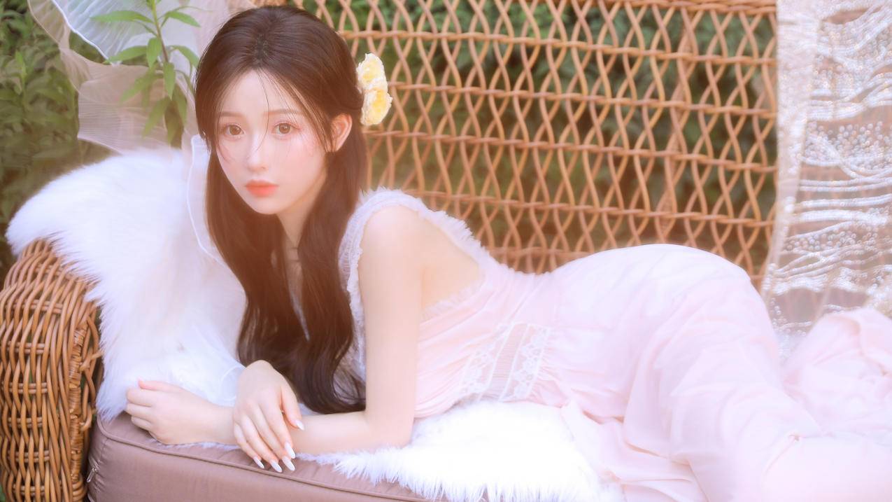 清新 干净 唯美 美女 4k电脑高清壁纸