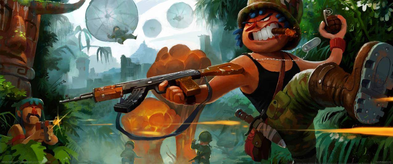 《老兵在线 Veterans Online》3440x1440带鱼屏高清壁纸